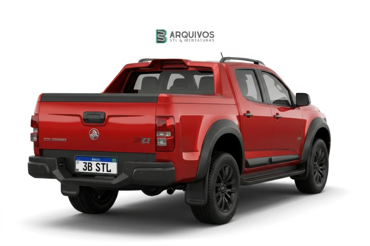 Modelo 3D STL - Holden Colorado DoubleCab 2020 — foto 3